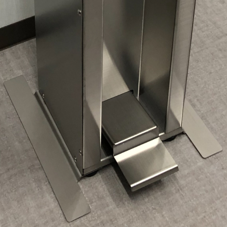 ハンド消毒スタンド（RW-01） 下部